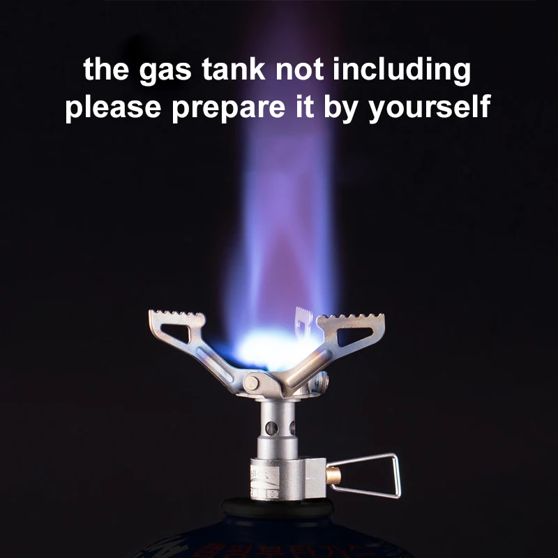 BRS Outdoor Gas Stove Mini Camping Gas Burner 25g Ultralight Titanium Picnic Hiking Cooking Stove Survival Furnace BRS-3000T thumbnail 4