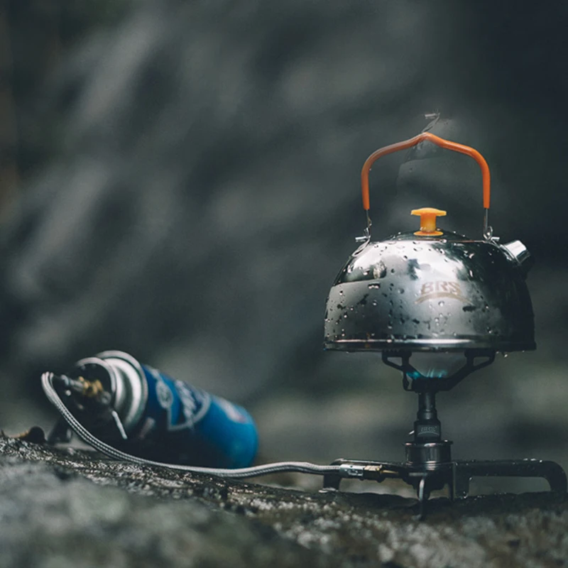 BRS Outdoor Gas Stove Mini Camping Gas Burner 25g Ultralight Titanium Picnic Hiking Cooking Stove Survival Furnace BRS-3000T thumbnail 6