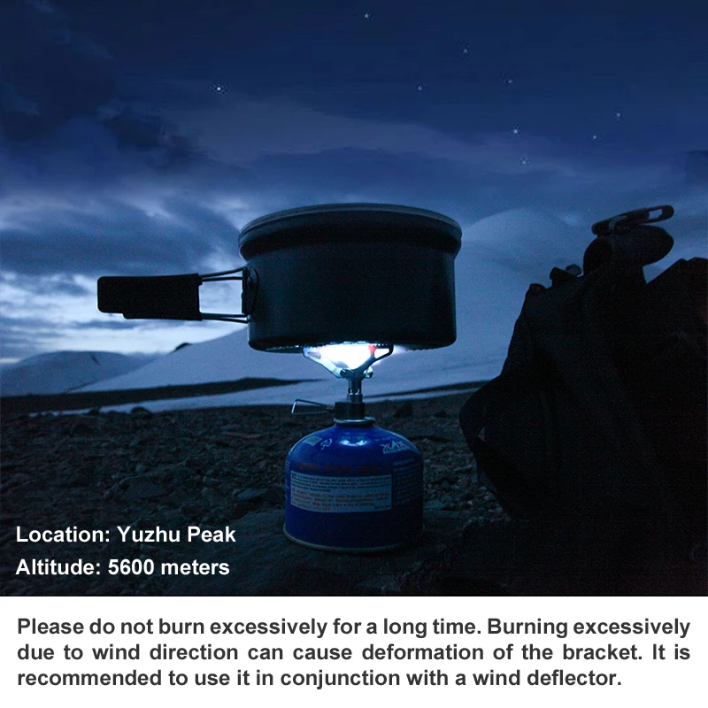 BRS Outdoor Gas Stove Mini Camping Gas Burner 25g Ultralight Titanium Picnic Hiking Cooking Stove Survival Furnace BRS-3000T thumbnail 5