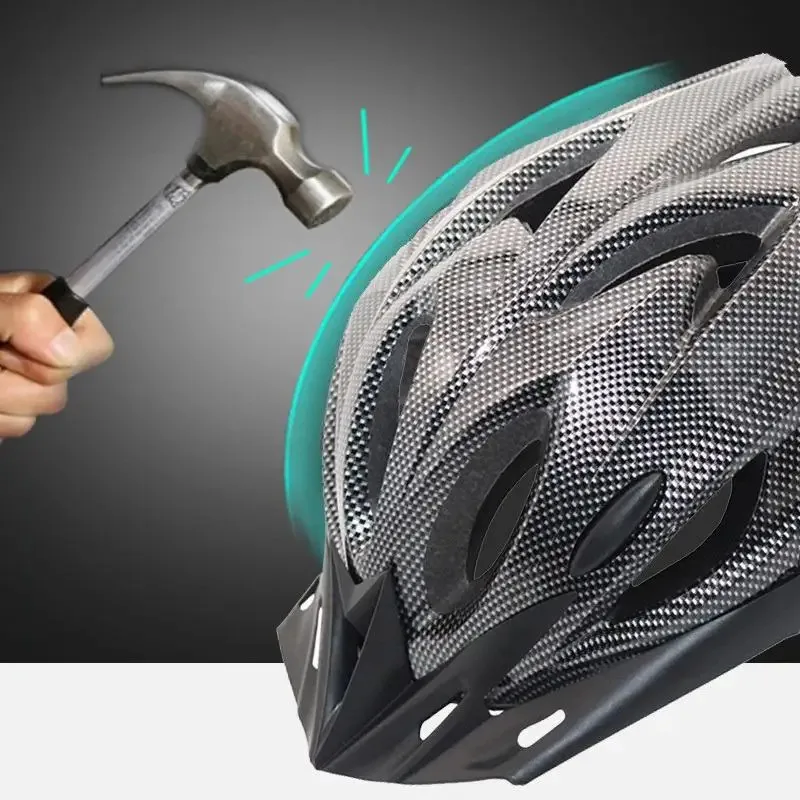 Ultralight Bicycle Helmet, Mountain & Road Bike Helmet, Safety Protection Cycling Helmet with Comfort Lining thumbnail 2