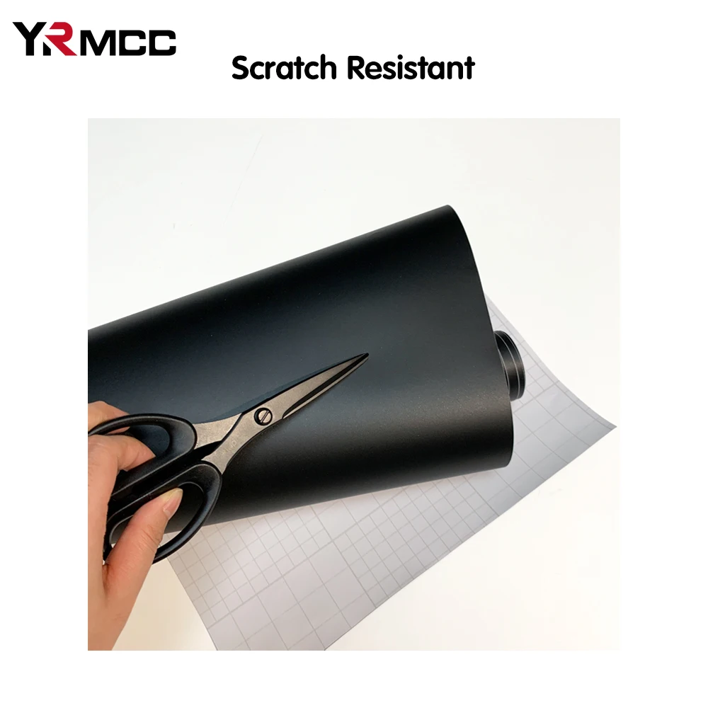 Car Stickers Matte Black Vinyl Auto Tuning Wrap Waterproof Motorcycle Helmets Stickers Car Body Film Vinyl Vehicle Accessories thumbnail 4