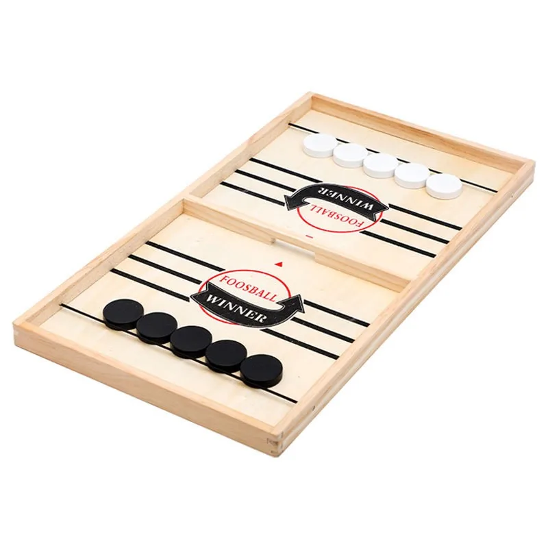 Foosball Winner Games Table Hockey Game Catapult Chess Parent-child Interactive Toy Fast Sling Puck Board Game Toys For Children thumbnail 2