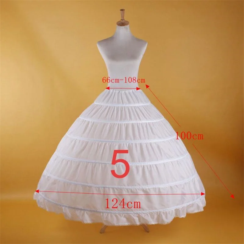 New Bridal Wedding Petticoat Underskirt Prom Hoop Crinoline Fancy Skirt Slip 11 Styles Customized thumbnail 4