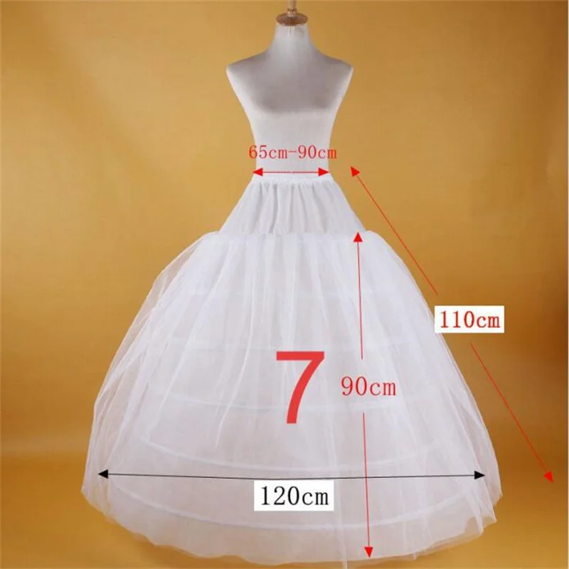New Bridal Wedding Petticoat Underskirt Prom Hoop Crinoline Fancy Skirt Slip 11 Styles Customized thumbnail 2
