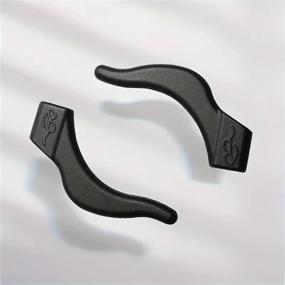 5pairs Silicone Anti-Slip Ear Hooks Women Men Antiskid Glasses Leg Ear Sleeve Anti-Fall Eyewear Holder Accessories Black thumbnail 4