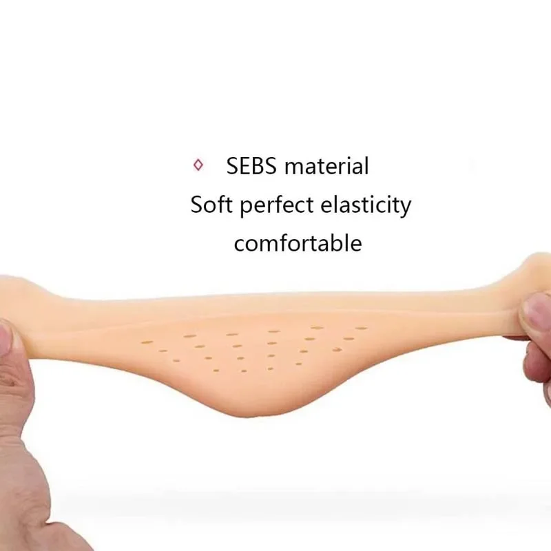 2Pcs Silicone Gel Toe Pads Soft Ballet Pointe Dance Shoes Pads Foot Protector Insoles for Dancer Foot Care Tool thumbnail 5