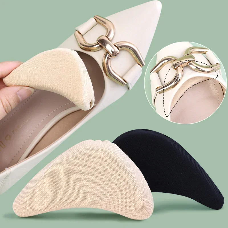 10pcs Sponge Forefoot Insert Pads Adjustment Reduce Shoe Size Pain Relief High Heel Filler Insoles Forefoot Toe Plug Cushion Pad thumbnail 3