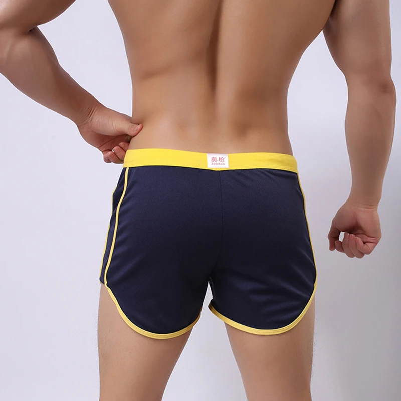 Summer Swimwear Men Swimsuit Maillot De Bain Boy Swim Suits Boxer Shorts Swim Trunks Swimming Surf Banadores Mayo Sungas thumbnail 3