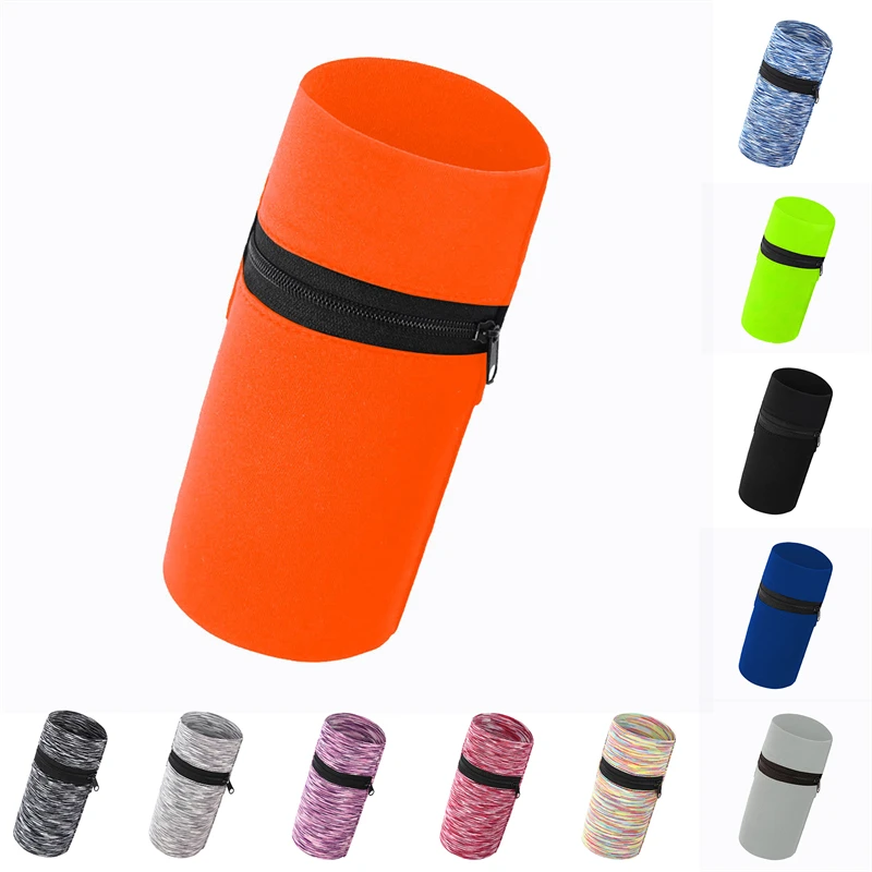 Summer New Sports Men Women Wrist Bag Outdoor Cycling Running Arm Bag Zipper Type Change Key Multi-purpose Storage Bag thumbnail 2