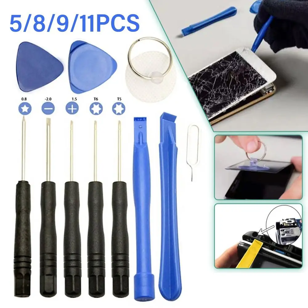Accessories Disassemble Hand Tool Set Opening Screen Pry Bar For iPhone iPad Laptop Computer Mobile Phone Repair Tools Kit thumbnail 4