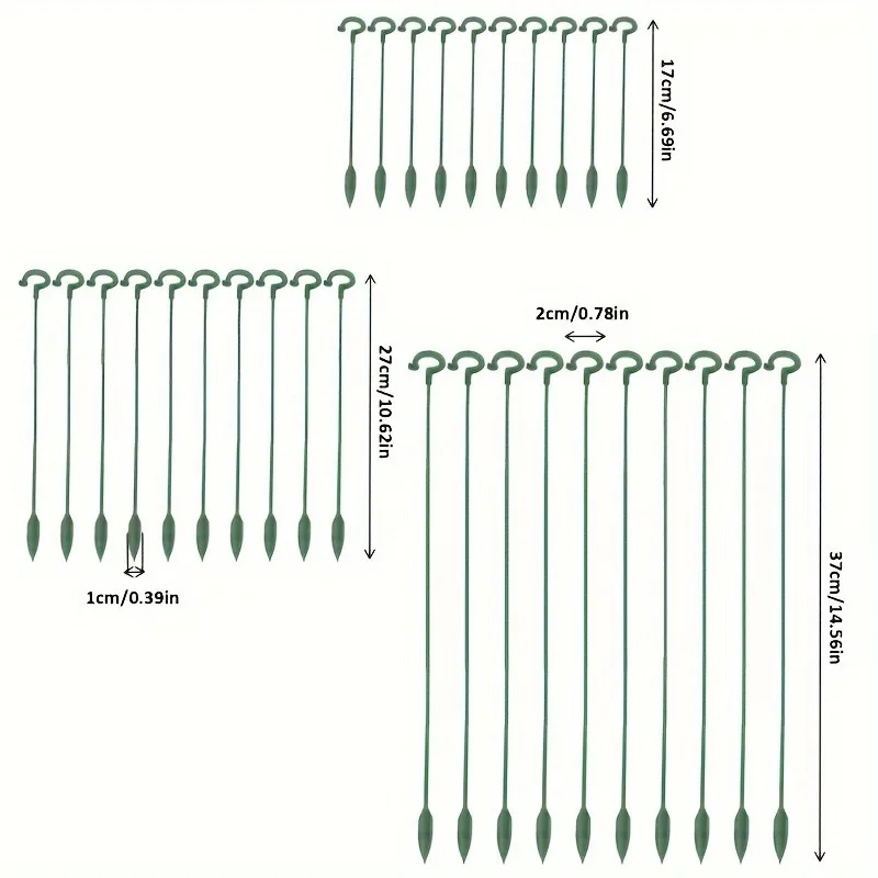10pcs Potted Plant Support Racks Durable Floral Climbing Stands Home Garden Decor Gardening Tools thumbnail 6