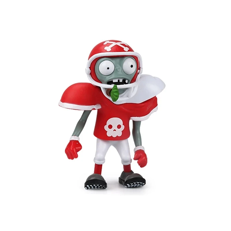 PLANTS VS ZOMBIES Crazy Dave Game Action Figure Roadblock Iron Bucket Grim Reaper Zombie Model Doll Kids Toys Children's Gifts thumbnail 2