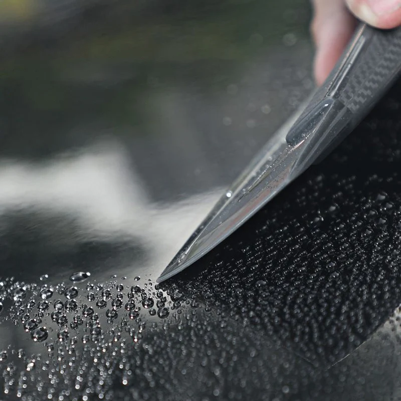 Non-Scratch Soft Silicone Handy Squeegee Car Wrap Tools Water Window Wiper Drying Blade Clean Scraping Cleaner Scraper Tools thumbnail 5
