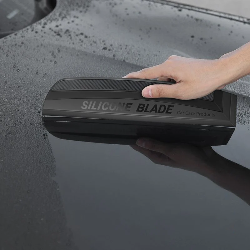 Non-Scratch Soft Silicone Handy Squeegee Car Wrap Tools Water Window Wiper Drying Blade Clean Scraping Cleaner Scraper Tools thumbnail 3