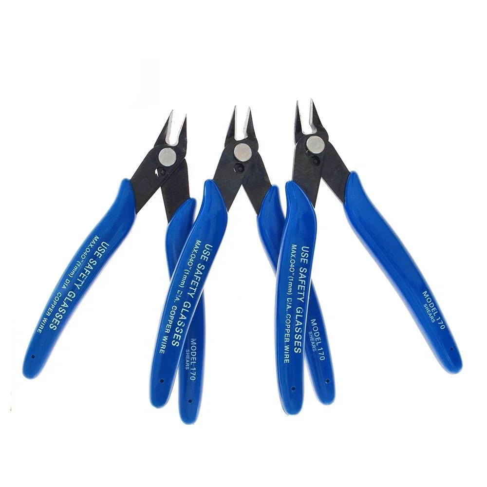Aokin1PC 170 Universal Pliers DIY Electronic Diagonal Side Cutting Nippers Wire Cable Cutter 3D Printer Parts Hand Tools thumbnail 5
