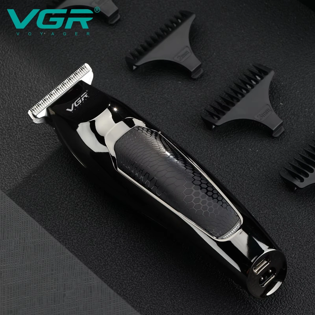 VGR Hair Trimmer Rechargeable Electric Professional Hair Clipper Cordless Barber Hair Trimmer Shaving Machine for Men V-030 thumbnail 2