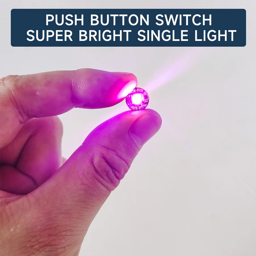 Mini Super Brightness Key Button Lamp Led Single Lights Diy Micro Scene Layout Illumination Materials Diorama Accessory 1Pcs thumbnail 2