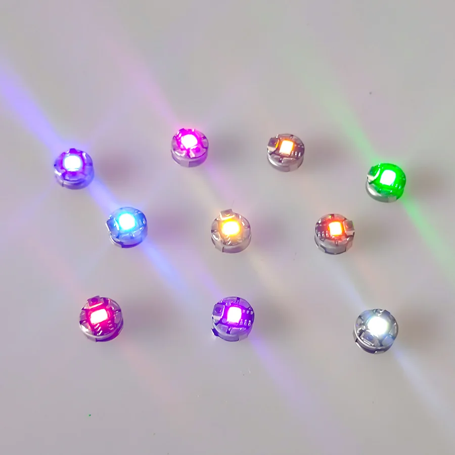 Mini Super Brightness Key Button Lamp Led Single Lights Diy Micro Scene Layout Illumination Materials Diorama Accessory 1Pcs thumbnail 6
