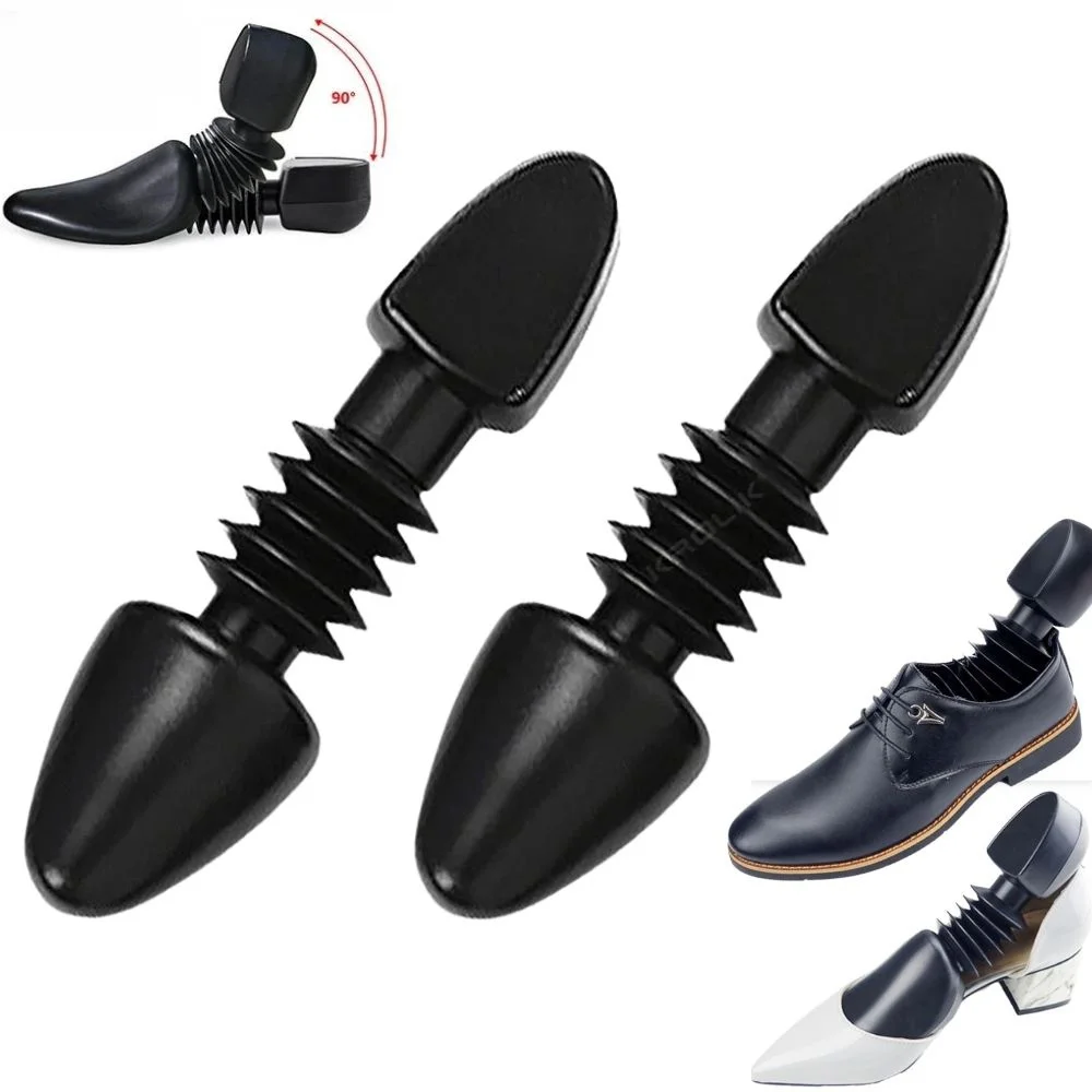 Adjustable Length Plastic Shoe Trees For Men Women Shoe Plastic Crease Protector Shoerack Footwear Lasts Practical Shoe Shaper