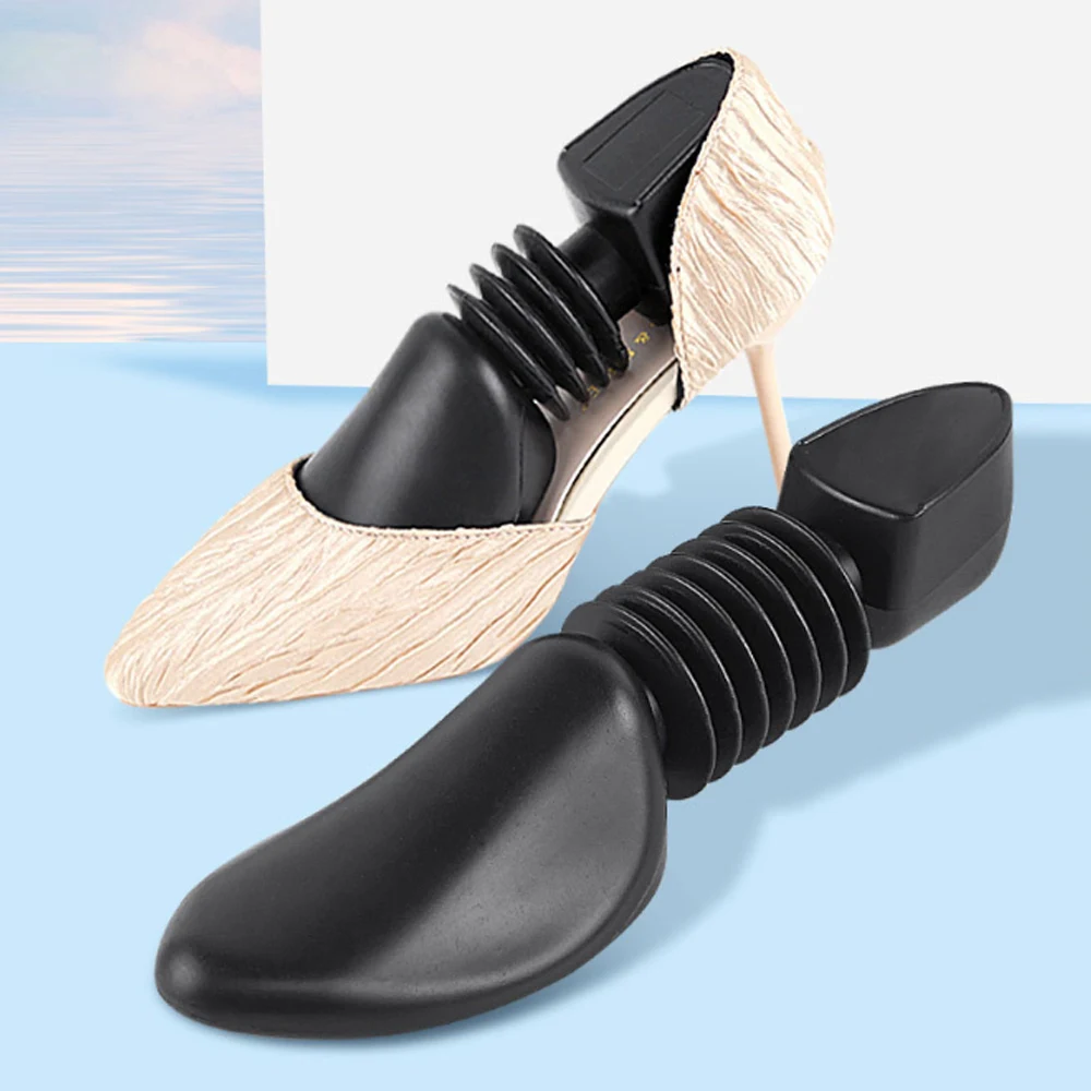 Adjustable Length Plastic Shoe Trees For Men Women Shoe Plastic Crease Protector Shoerack Footwear Lasts Practical Shoe Shaper thumbnail 3