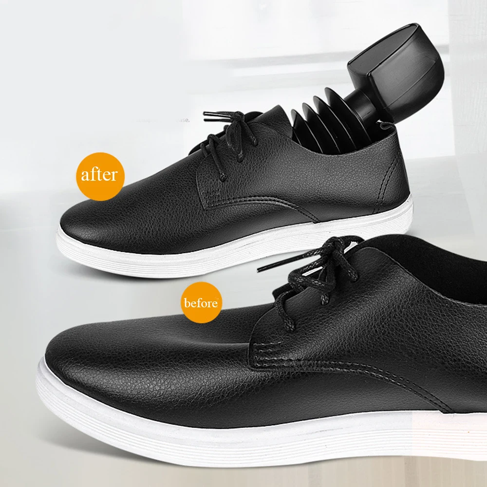 Adjustable Length Plastic Shoe Trees For Men Women Shoe Plastic Crease Protector Shoerack Footwear Lasts Practical Shoe Shaper thumbnail 4