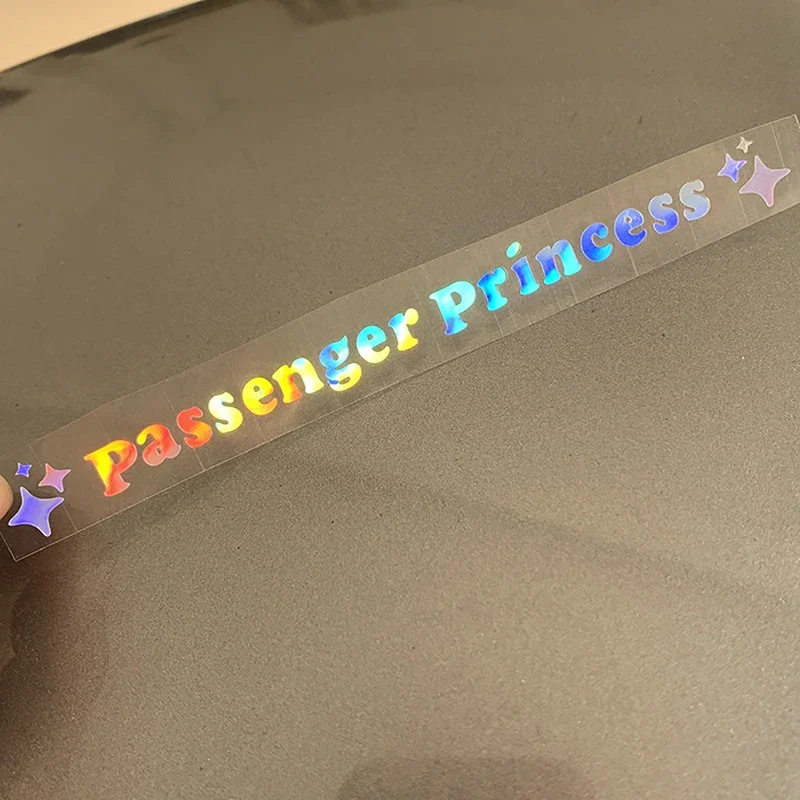 2pcs Mirror Decoration Sticker Passenger Princess Star Mirror Decal Sticker Rearview Mirror Car Vinyl Decoration Funny Car Decal thumbnail 4