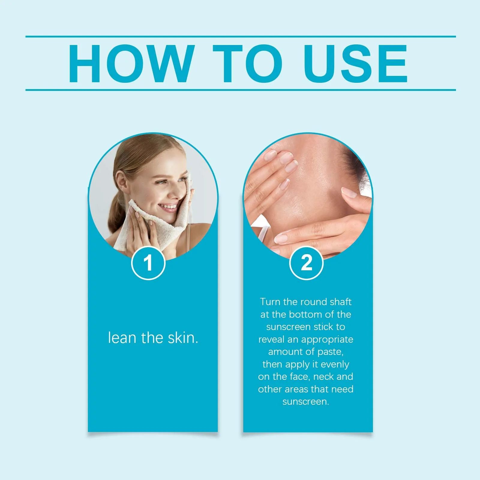 EELHOE Sunscreen Stick 50Spf Sunblock Sun Protection Hyaluronic Acid Oil Control Waterproof Lightweight Sunscreen Cosmetics 20G thumbnail 6