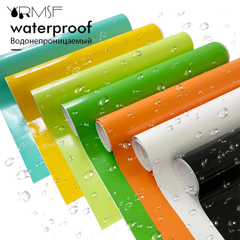 Colorful Color Change Vinyl Film Glossy Waterproof Car Stickers Car Body Protective Decor Wrapping Motorcycle Car Accessories thumbnail 2