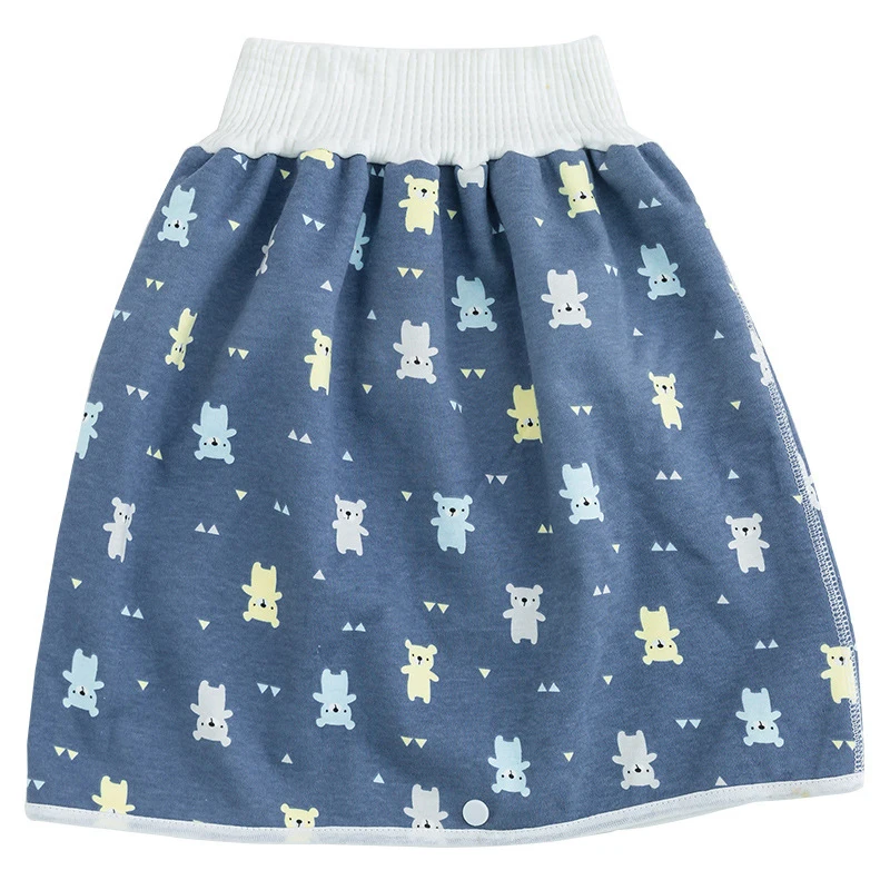 Baby Diaper Waterproof Skirt Infant Leak-proof Urine Training Pants Cloth Diapers Kids Nappy Sleeping Bed Potty Trainining Items thumbnail 4
