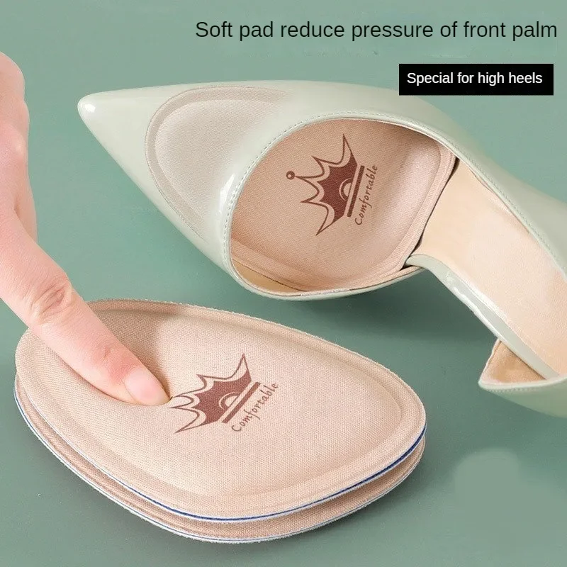 Women Forefoot Pad Pain Relief Insert Half Insoles High Heel Shoes Non-slip Cushion Shoe Breathable Sweat Absorbing Foot Pads thumbnail 6