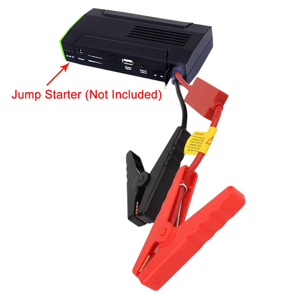 Universal Emergency Battery Jump Cable Clamps Jump Starter Alligator Clip With EC5 Plug Connector 12V For Car Trucks thumbnail 6