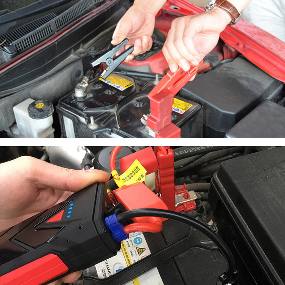 Universal Emergency Battery Jump Cable Clamps Jump Starter Alligator Clip With EC5 Plug Connector 12V For Car Trucks thumbnail 3