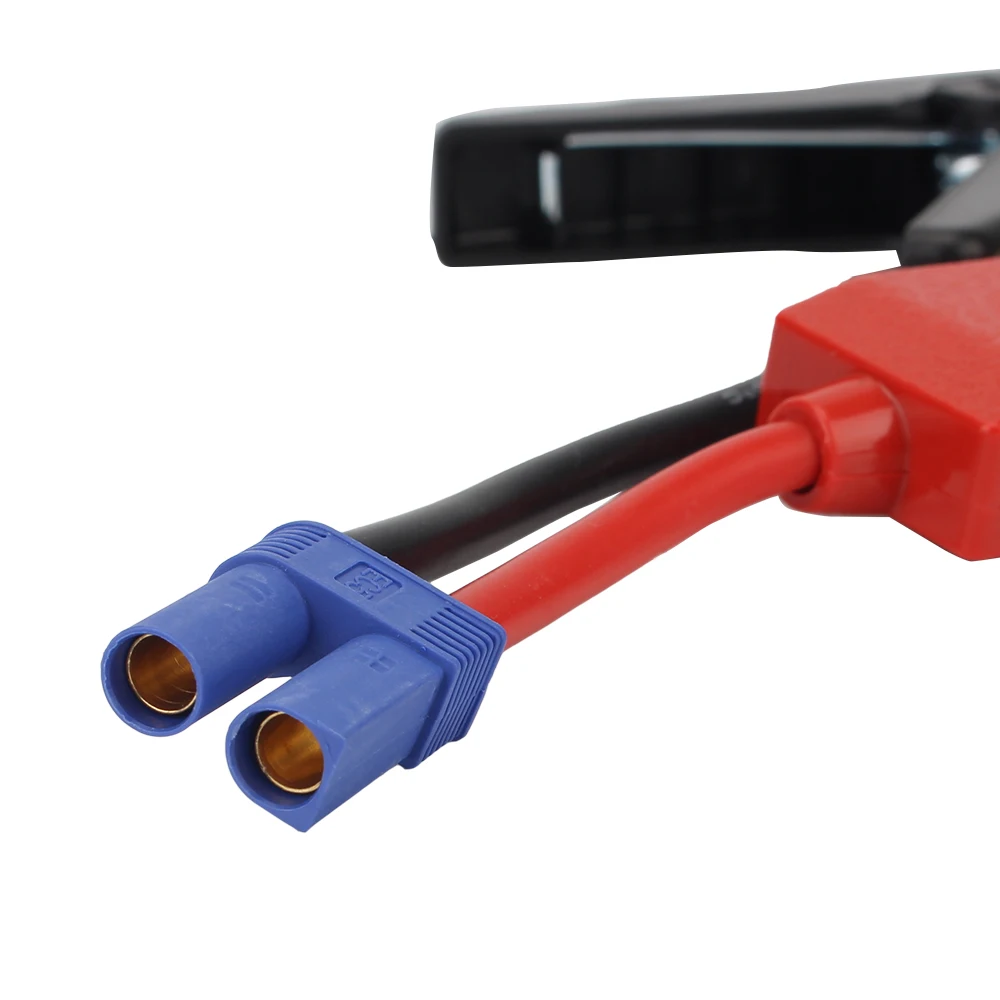 Universal Emergency Battery Jump Cable Clamps Jump Starter Alligator Clip With EC5 Plug Connector 12V For Car Trucks thumbnail 2