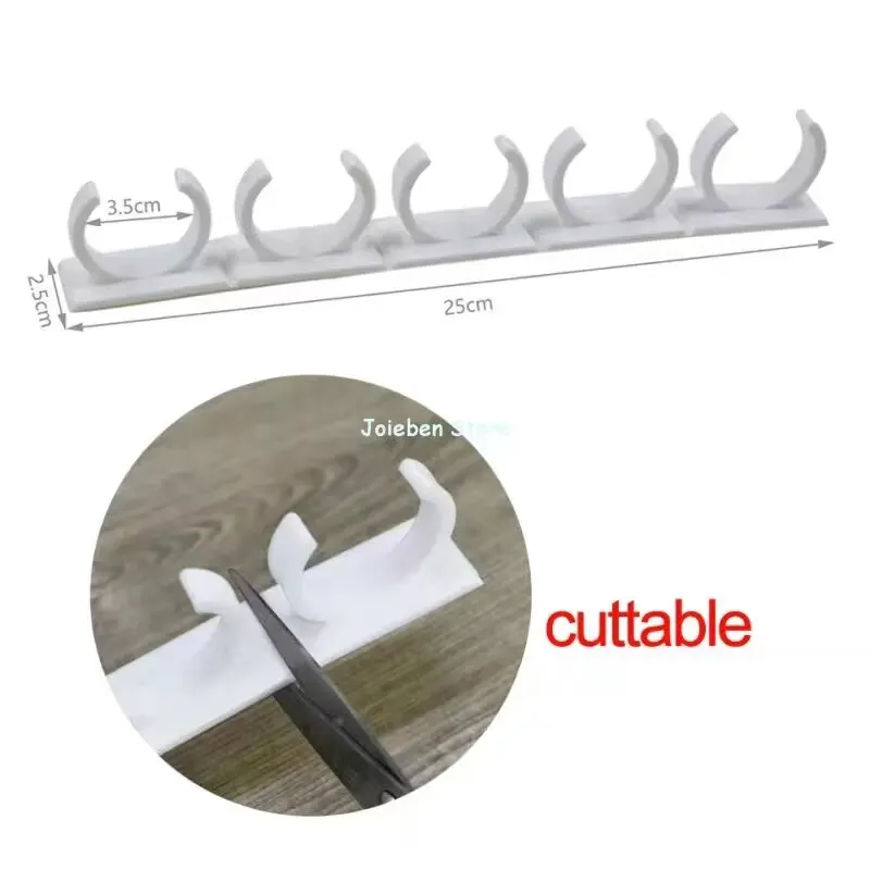 2pcs Grey Plastic Kitchen Jar Rack Wall-Mounted Adhesive Seasoning Bottles Holder Spice Bottle Holder Tool Kitchen Storage Rack thumbnail 5