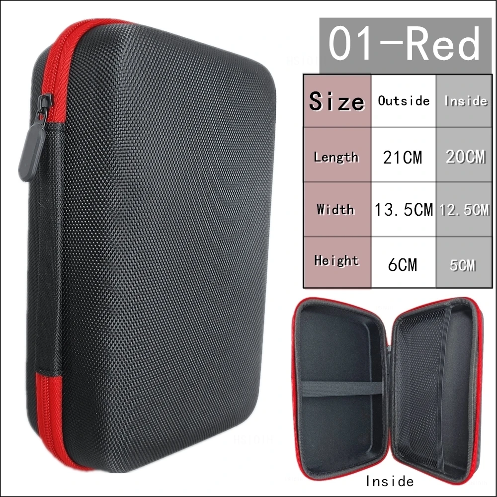 Earphone Data Storage Bag  Cable Organizer Multimeter Electronic Box Bags Zipper Pouch Tech Gadgets Portable Charger U Disk Case thumbnail 3