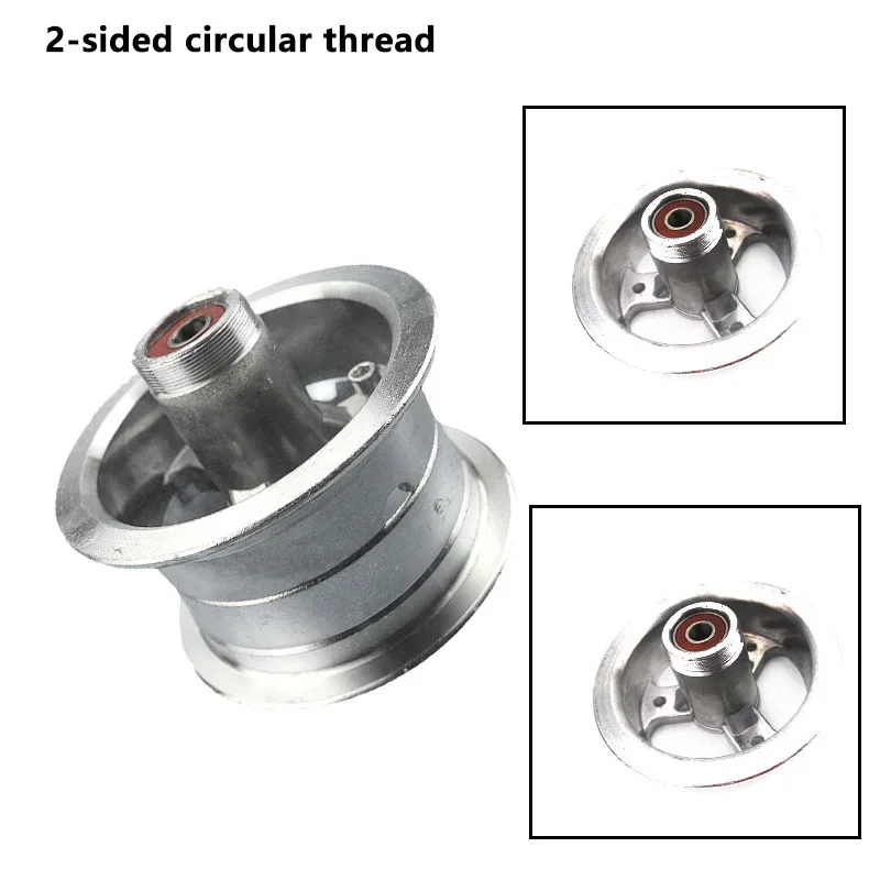 4.10/3.50-4 4.10-4 3.00-4 9x3.50-4 Aluminum Alloy Wheel Rims Hub for MIni Motorcycle Electric Scooter 4 Inch thumbnail 6