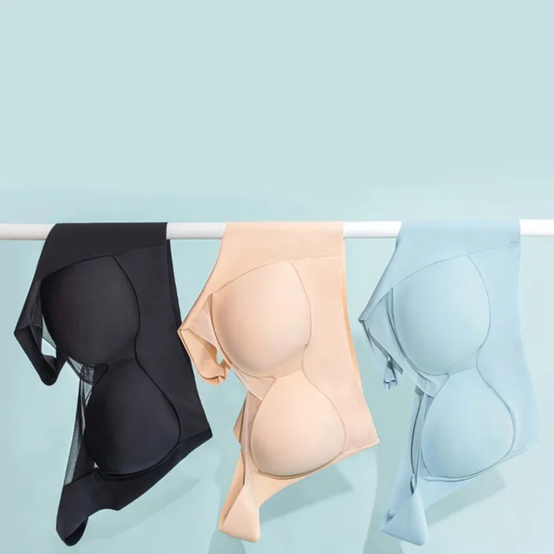 Seamless Bras for Woman Wireless Underwear Sleep Padded Bralette One Piece Brassiere No Wire Comfortable No Trace Bra thumbnail 6