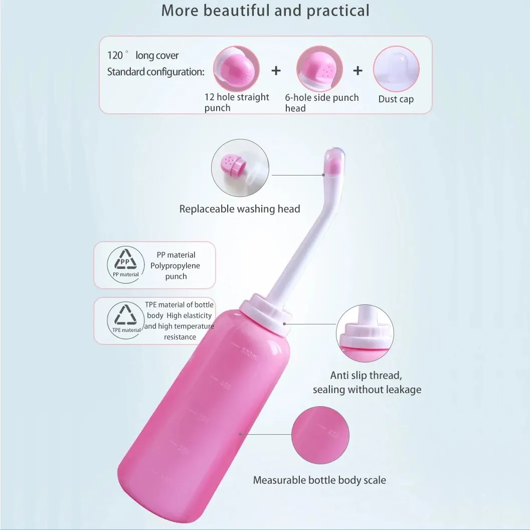 Portable Bidet Private Parts Flushing Device Baby Butt Cleaner Confinement Pregnant and Lying-in Women's Perineum Body Bidet thumbnail 4