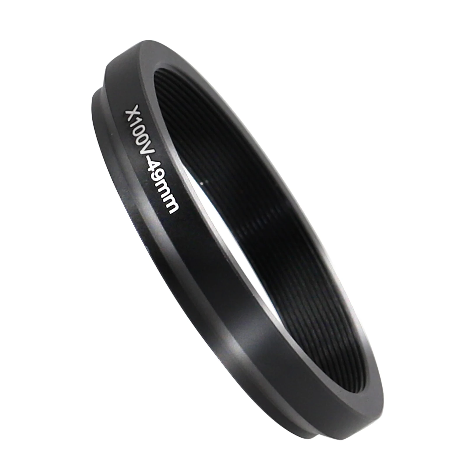 49mm Metal Lens Filter Adapter Ring For Fuji X100V/X100VI Camera Conversion Lens Replace Lens Filter Adapter Ring thumbnail 3
