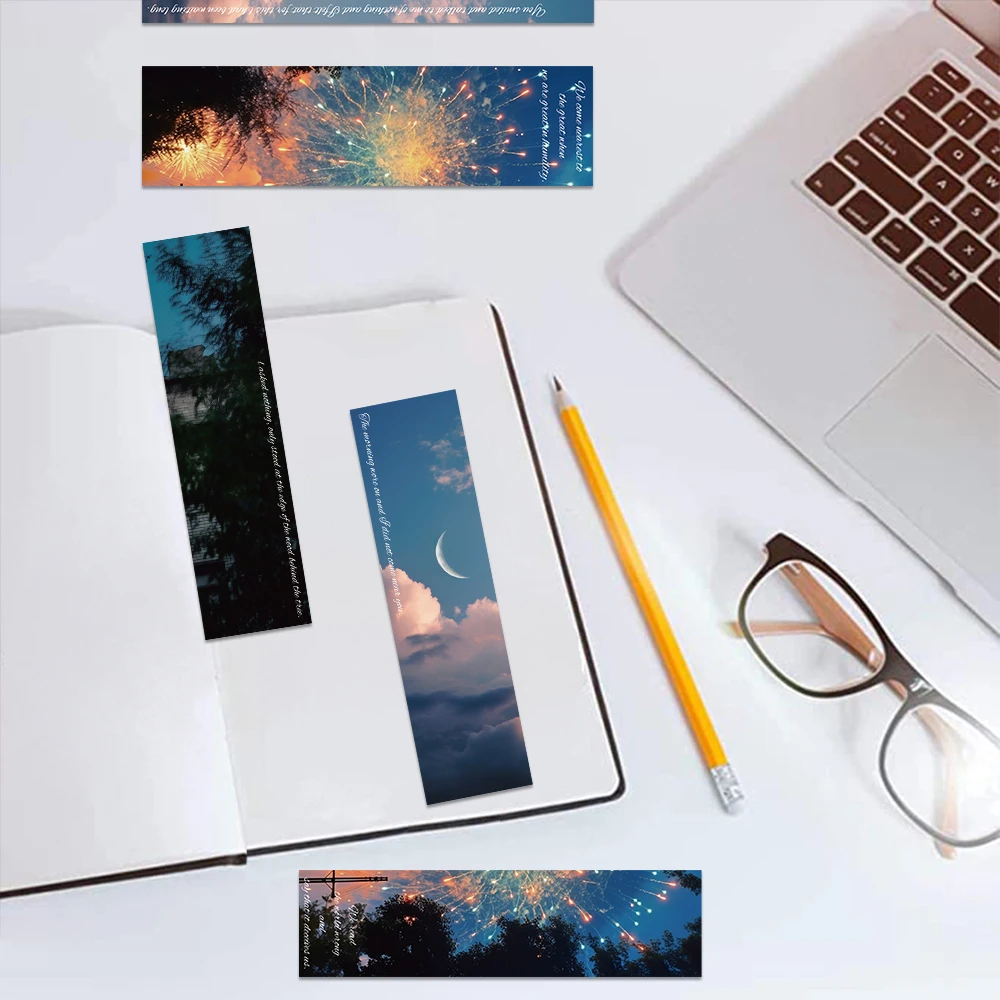 30pcs Roam The World Bookmark Literary Science Fiction Card Reading Pages Bookmarks Creative Gifts for Students Lovers﻿ thumbnail 2