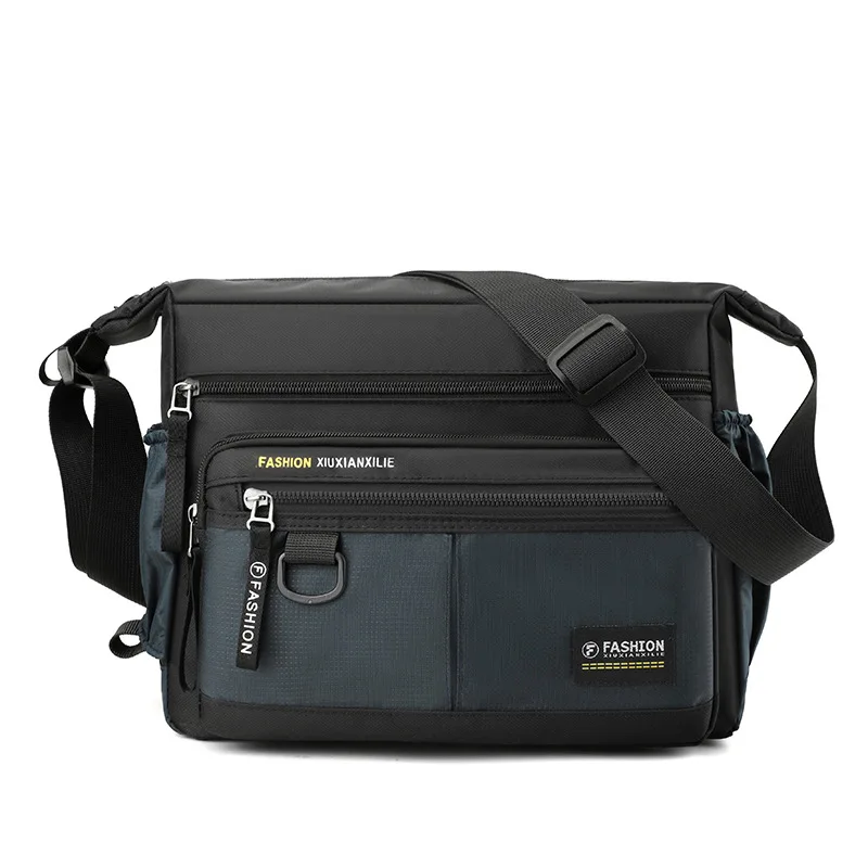 Men Crossbody Bags Male Nylon Shoulder Bags Boy Messenger Bags Man Handbags for Travel Casual Large Bag thumbnail 4