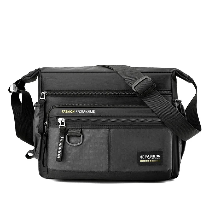 Men Crossbody Bags Male Nylon Shoulder Bags Boy Messenger Bags Man Handbags for Travel Casual Large Bag thumbnail 6