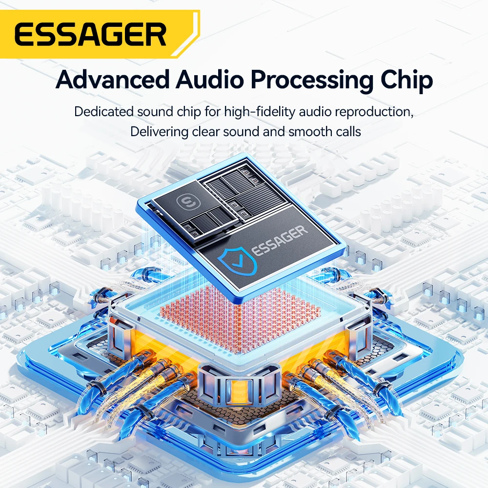 Essager External USB Sound Card To 3.5mm Mic Headphone Jack Stereo Headset Audio Microphone Adapter Speaker Interface For Laptop thumbnail 5