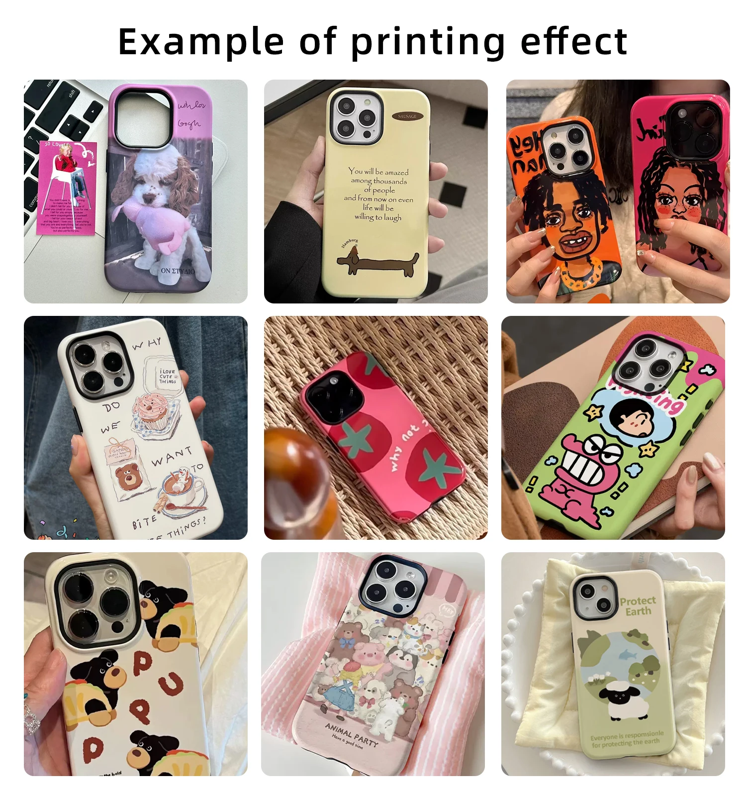 Custom Image Tough Phone Case for iPhone 15 14 13 12 Pro Max Plus  X XR XS 11 Cover Personalized Design Picture DIY Photo thumbnail 5