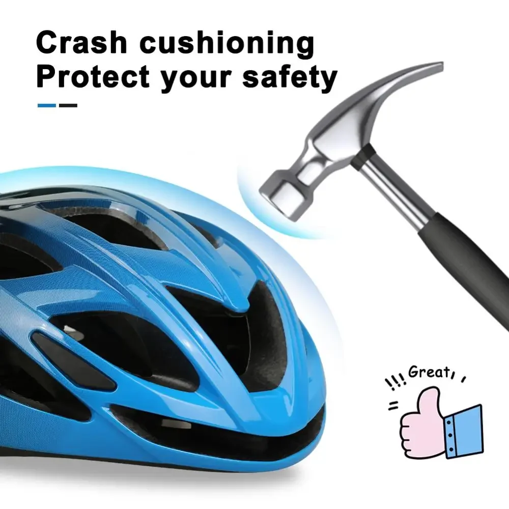RNOX New Ultralight Cycling Helmet Safety Cap Bicycle Helmet for Women Men Racing Bike Equipments Road MTB Adult Bike Helmets thumbnail 5