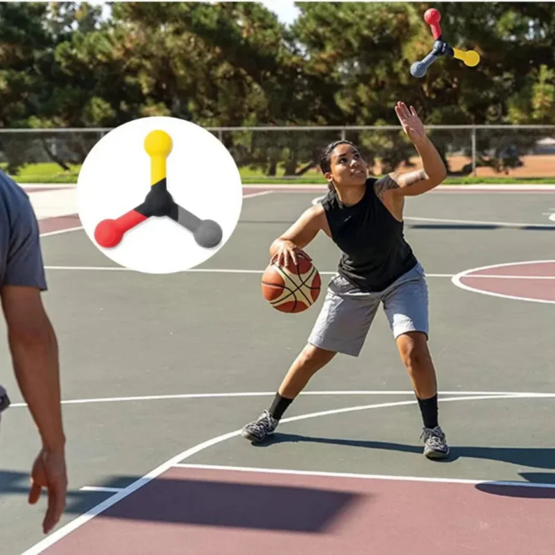 Trainer Training Tool Improving Stick Equipment Toy Eye Coordination Hand Reaction Agility Colored Catching Reactive Football thumbnail 4