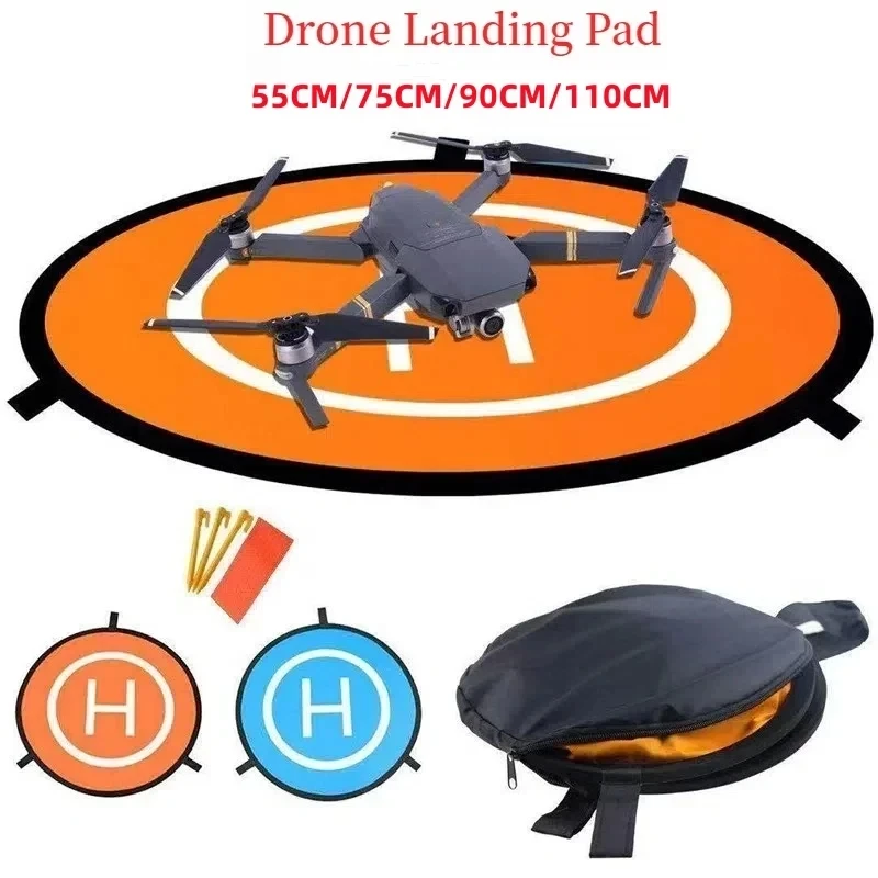RF06 Drone Quadcopters Accessories Universal 55cm 75cm Foldable Landing Pad RC Dron Mat Quadcopter Parking Apron Apron Pad thumbnail 2