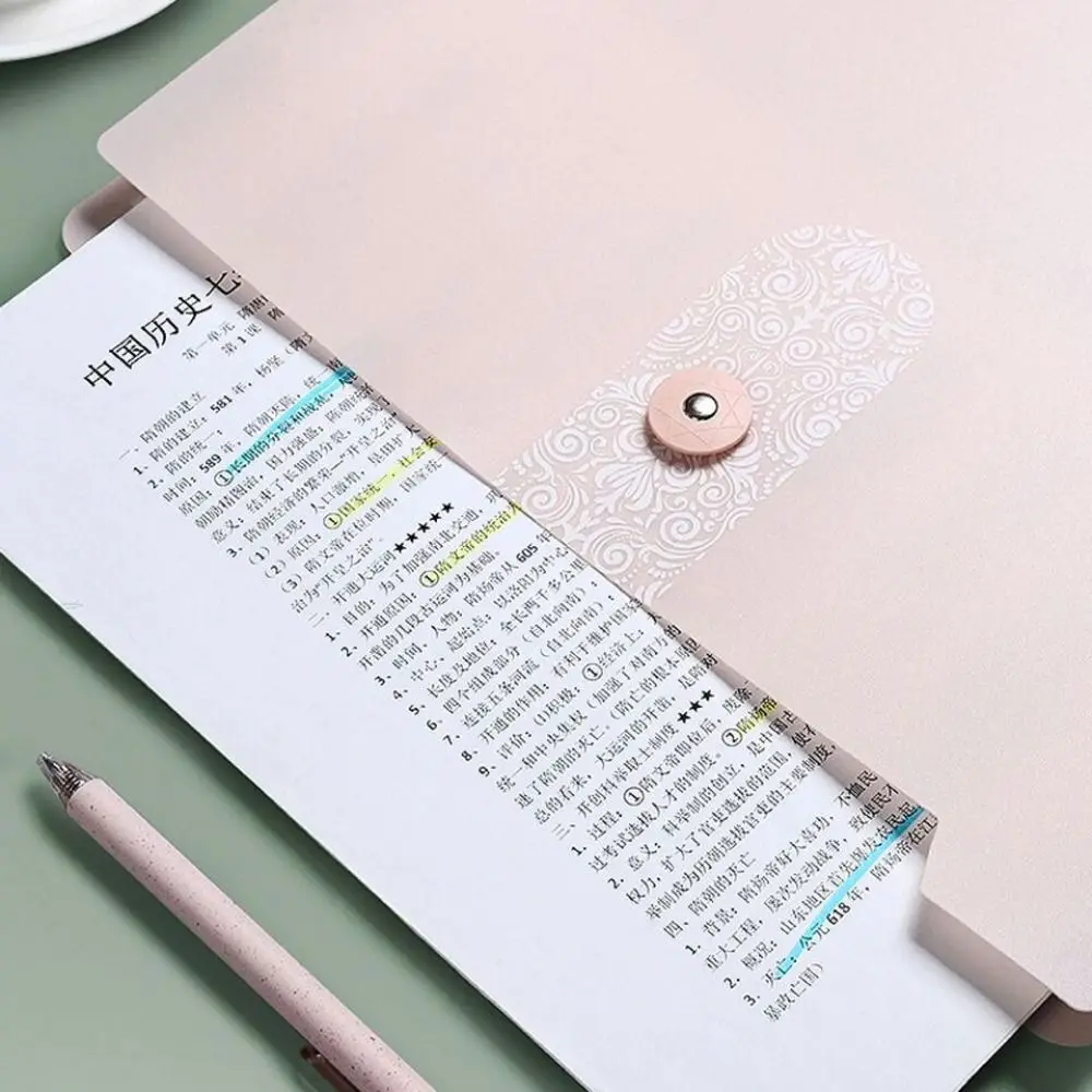 A4 Organ File Folder 8 Grids Document Organizer Paper Documents Folder Office School Supplies Large Capacity Expanding File Bag thumbnail 5