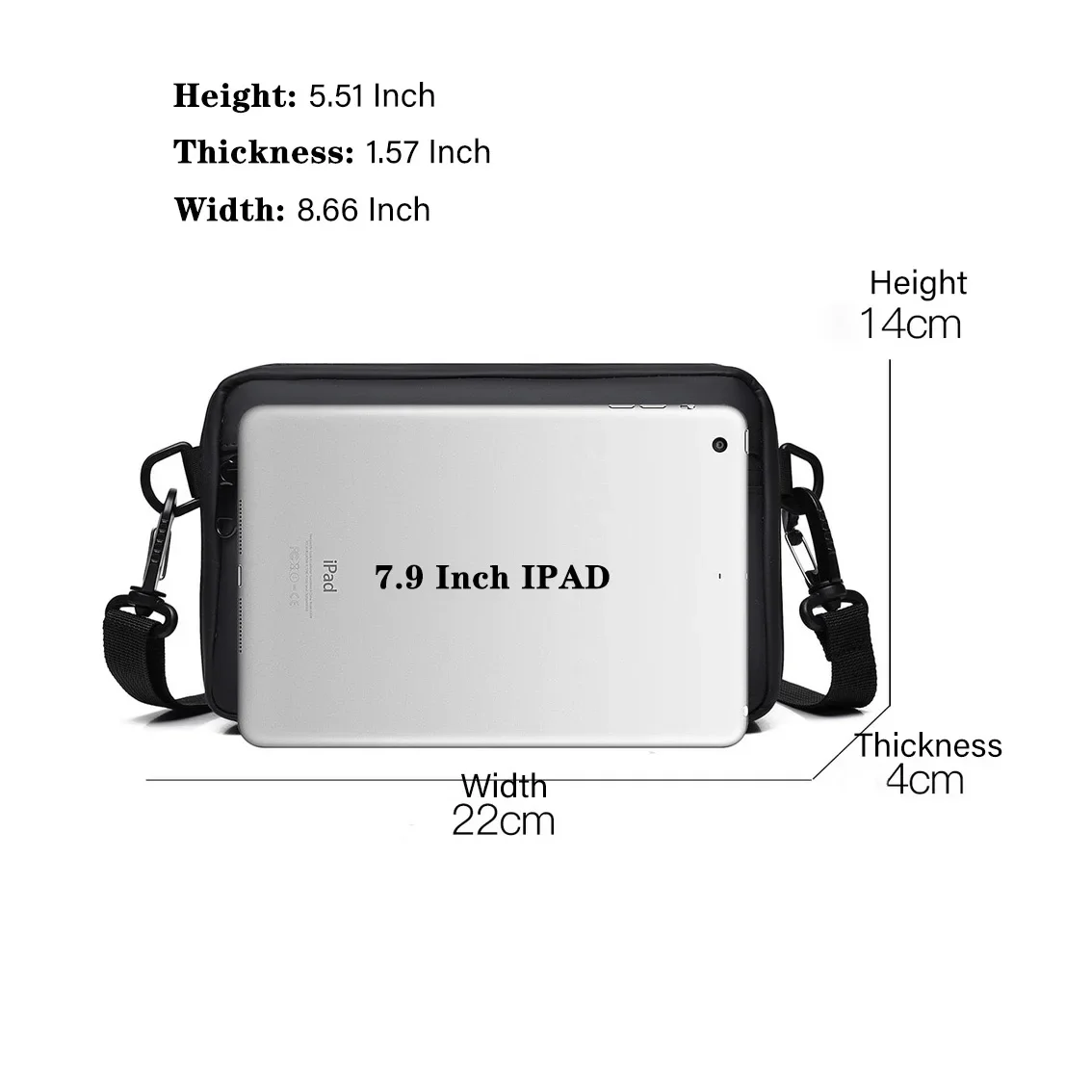 New Men Summer Crossbody Bag Simple Casual Sports Shoulder Bags Brand Oxford Cloth Large Capacity Outdoor Cycling bag bolsas 가방 thumbnail 6