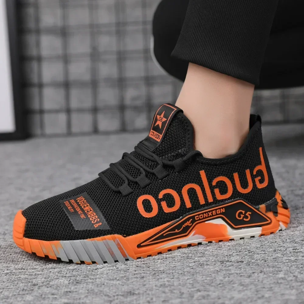 Men Sport Running Shoes Lightweight Comfortable Breathable Casual Walking Sneakers Tenis Masculino Zapatillas Hombre thumbnail 3